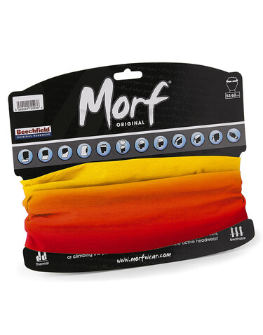 Beechfield Morf™ Ombré, Caribbean Blues, One Size bedrucken, Art.-Nr. 086693100