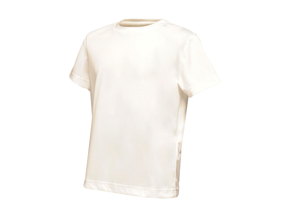 Regatta Kids Torino T-Shirt, White, 9-10 (140) bedrucken, Art.-Nr. 087170005
