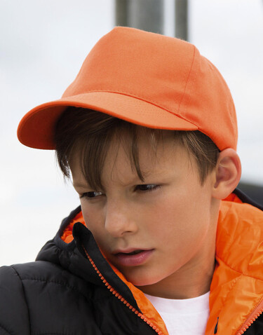 Result Caps Junior Boston Printers Cap, Orange, One Size bedrucken, Art.-Nr. 088344100