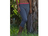 Result Fitness Women`s Capri Pant, Sport Grey Marl/Hot Coral, 2XS (6) bedrucken, Art.-Nr. 090331831