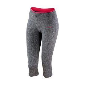 Result Fitness Women`s Capri Pant, Sport Grey Marl/Hot Coral, 2XS (6) bedrucken, Art.-Nr. 090331831 Result Fitness Women`s Capri Pant, Sport Grey Marl/Hot Coral, 2XS (6) bedrucken, Art.-Nr. 090331831
