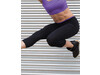 Result Fitness Women`s Capri Pant, Sport Grey Marl/Hot Coral, XS (8) bedrucken, Art.-Nr. 090331832