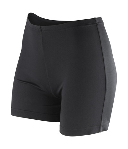 Result Women`s Impact Softex® Shorts, Black, L (14) bedrucken, Art.-Nr. 093331015