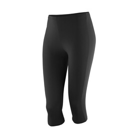 Result Women`s Impact Softex® Capri Pants, Black, 2XS (6) bedrucken, Art.-Nr. 094331011