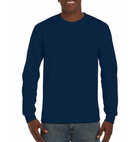 Gildan Hammer™ Adult Long Sleeve T-Shirt, Sport Dark Navy, M bedrucken, Art.-Nr. 101092032