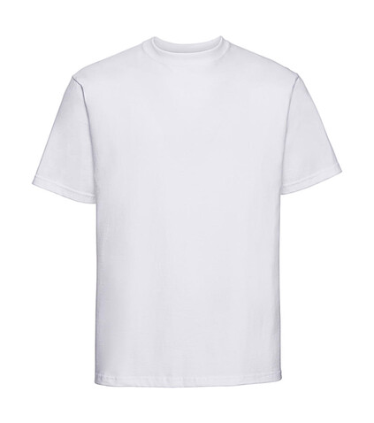 Russell Europe Authentic Heavyweight T, White, S bedrucken, Art.-Nr. 102000003