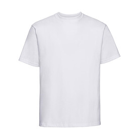 Russell Europe Authentic Heavyweight T, White, S bedrucken, Art.-Nr. 102000003