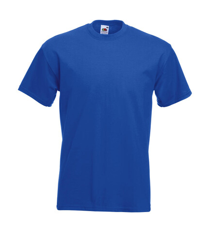 Fruit of the Loom Super Premium Tee, Royal, L bedrucken, Art.-Nr. 102013005