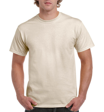 Gildan Ultra Cotton Adult T-Shirt, Natural, 2XL bedrucken, Art.-Nr. 102090087