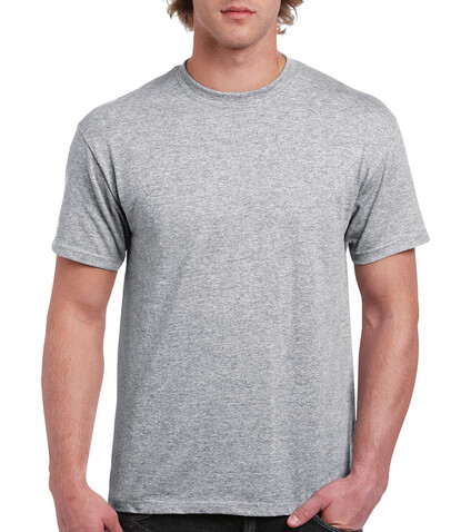 Gildan Ultra Cotton Adult T-Shirt, Sport Grey, 5XL bedrucken, Art.-Nr. 102091250