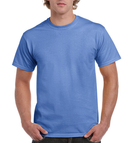 Gildan Ultra Cotton Adult T-Shirt, Carolina Blue, 3XL bedrucken, Art.-Nr. 102093228