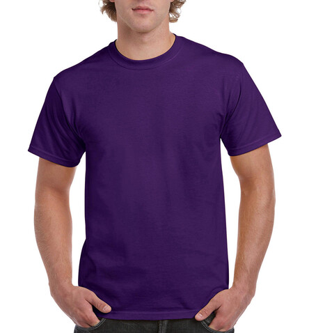 Gildan Ultra Cotton Adult T-Shirt, Purple, 2XL bedrucken, Art.-Nr. 102093497