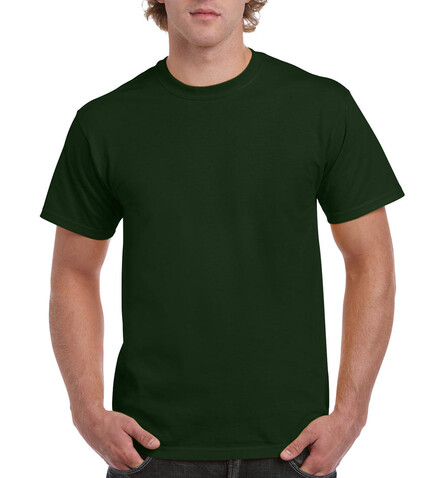 Gildan Ultra Cotton Adult T-Shirt, Forest Green, 3XL bedrucken, Art.-Nr. 102095418