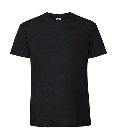 Fruit of the Loom Iconic 195 Ringspun Premium T, Black, 3XL bedrucken, Art.-Nr. 103011016