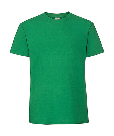 Fruit of the Loom Iconic 195 Ringspun Premium T, Kelly Green, 3XL bedrucken, Art.-Nr. 103015186