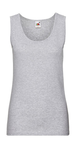 Fruit of the Loom Ladies` Valueweight Vest, White, XS bedrucken, Art.-Nr. 105010002