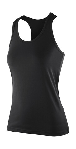 Result Women`s Impact Softex® Top, Black, XS (8) bedrucken, Art.-Nr. 107331012