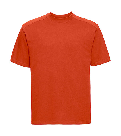 Russell Europe Heavy Duty Workwear T-Shirt, Orange, 4XL bedrucken, Art.-Nr. 110004109