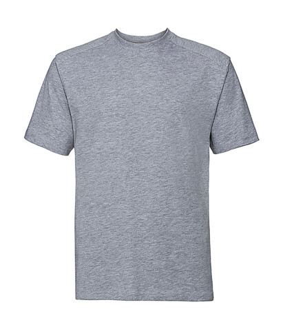 Russell Europe Heavy Duty Workwear T-Shirt, Light Oxford, M bedrucken, Art.-Nr. 110007194