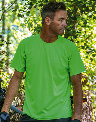 Result Aircool Tee, Gold, L bedrucken, Art.-Nr. 110336434