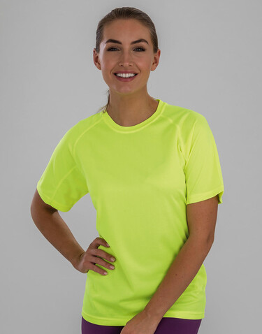 Result Aircool Tee, Fluorescent Yellow, M bedrucken, Art.-Nr. 110336053