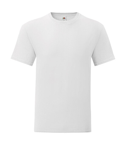 Fruit of the Loom Iconic 150 T, White, L bedrucken, Art.-Nr. 111010003