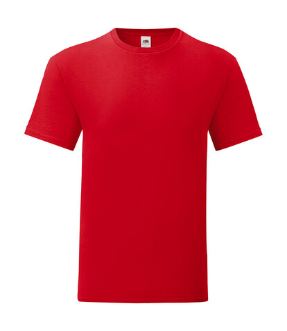 Fruit of the Loom Iconic 150 T, Red, 4XL bedrucken, Art.-Nr. 111014007