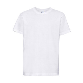 Russell Europe Kids` Slim T-Shirt, White, 3XL (164/13-14) bedrucken, Art.-Nr. 112000008