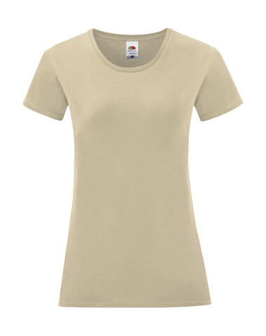 Fruit of the Loom Ladies` Iconic 150 T, Natural, M bedrucken, Art.-Nr. 112010084