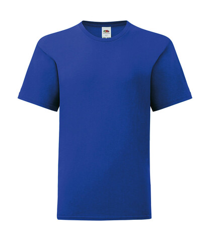 Fruit of the Loom Kids` Iconic 150 T, Royal Blue, 140 (9-11) bedrucken, Art.-Nr. 113013006