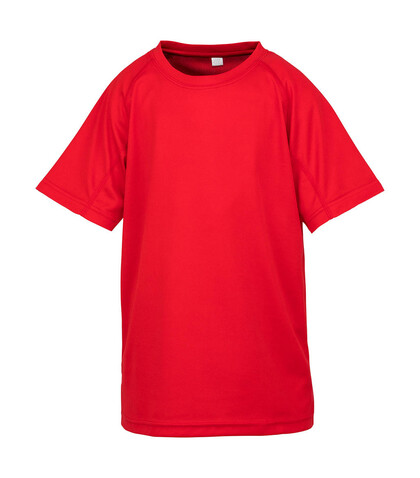 Result Junior Performance Aircool Tee, Red, S (5-6, 116) bedrucken, Art.-Nr. 118334003