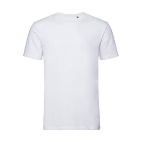 Russell Europe Men`s Pure Organic Tee, White, XS bedrucken, Art.-Nr. 119000002 Russell Europe Men`s Pure Organic Tee, White, XS bedrucken, Art.-Nr. 119000002