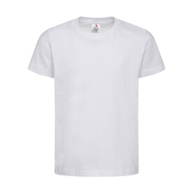 Stedman Classic-T Organic Kids, White, XS (110-116) bedrucken, Art.-Nr. 119050002