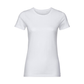 Russell Europe Ladies´ Pure Organic Tee, White, XS bedrucken, Art.-Nr. 120000002 Russell Europe Ladies´ Pure Organic Tee, White, XS bedrucken, Art.-Nr. 120000002