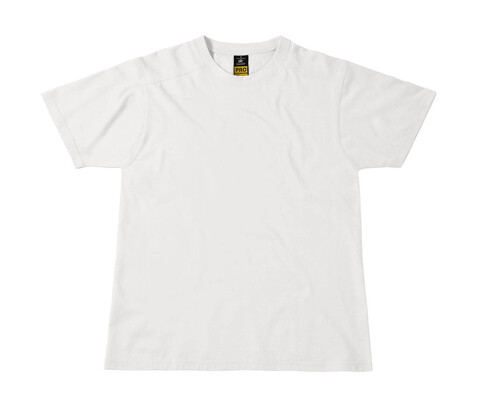 B &amp; C Perfect Pro Workwear T-Shirt, White, S bedrucken, Art.-Nr. 126420003