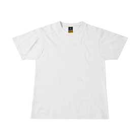 B &amp;amp; C Perfect Pro Workwear T-Shirt, White, S bedrucken, Art.-Nr. 126420003