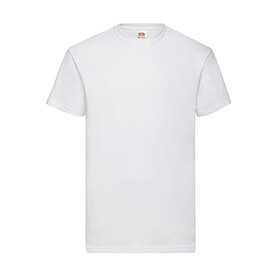 Fruit of the Loom Valueweight Tee, White, 5XL bedrucken, Art.-Nr. 150010000