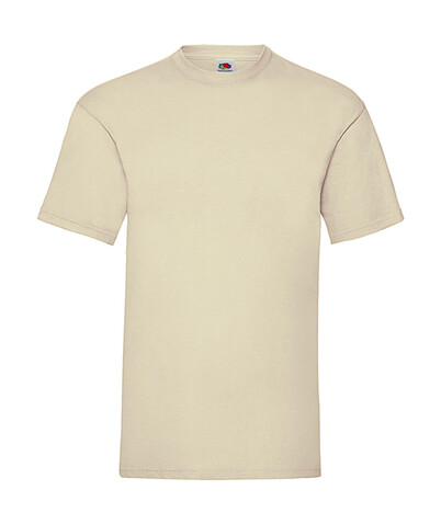 Fruit of the Loom Valueweight Tee, Natural, 2XL bedrucken, Art.-Nr. 150010087