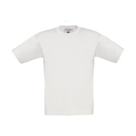B &amp;amp; C Exact 150/kids T-Shirt, White, 1/2 (86-92) bedrucken, Art.-Nr. 158420002