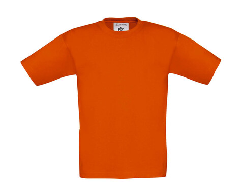 B &amp; C Exact 150/kids T-Shirt, Orange, 1/2 (86-92) bedrucken, Art.-Nr. 158424102