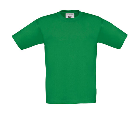 B &amp; C Exact 150/kids T-Shirt, Kelly Green, 9/11 (134/146) bedrucken, Art.-Nr. 158425186