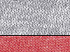Bella Unisex 3/4 Sleeve Baseball T-Shirt, Grey/Red Triblend, L bedrucken, Art.-Nr. 163061725