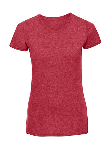 Russell Europe Ladies` HD T, Red Marl, L bedrucken, Art.-Nr. 166004175