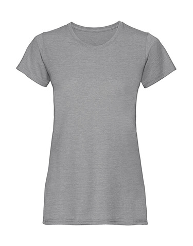 Russell Europe Ladies` HD T, Silver Marl, XS bedrucken, Art.-Nr. 166007152