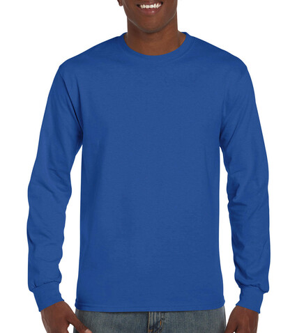 Gildan Ultra Cotton Adult T-Shirt LS, Royal, 3XL bedrucken, Art.-Nr. 171093008