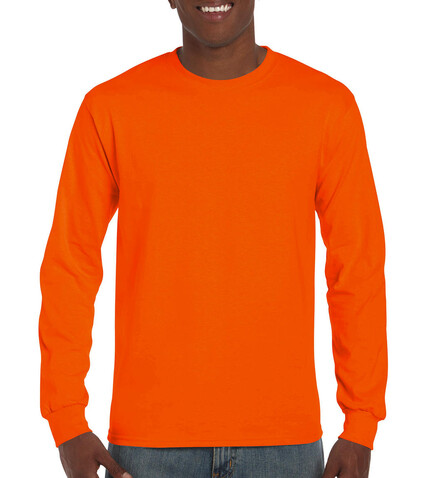 Gildan Ultra Cotton Adult T-Shirt LS, S Orange, 2XL bedrucken, Art.-Nr. 171094057