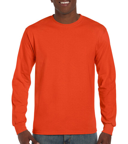 Gildan Ultra Cotton Adult T-Shirt LS, Orange, 5XL bedrucken, Art.-Nr. 171094100