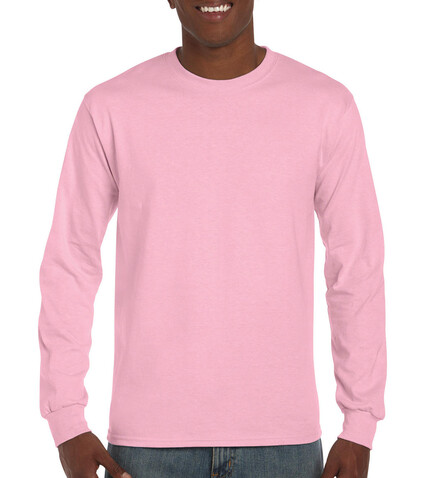 Gildan Ultra Cotton Adult T-Shirt LS, Light Pink, S bedrucken, Art.-Nr. 171094203