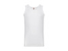 Fruit of the Loom Valueweight Athletic Vest, White, 4XL bedrucken, Art.-Nr. 173010009