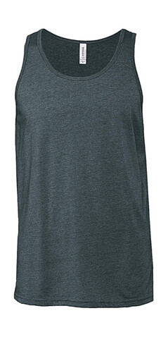 Bella Unisex Jersey Tank, Heather Slate, S bedrucken, Art.-Nr. 175061353